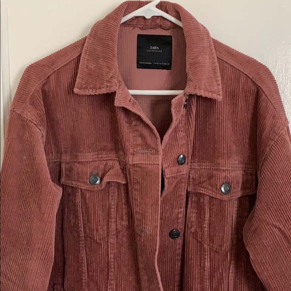SOLD🎉Zara Oversized Corduroy Jacket - Picture 4 of 8
